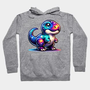 Cute Dino Galaxy Hoodie